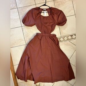 Abercrombie Puff Sleeve Dress